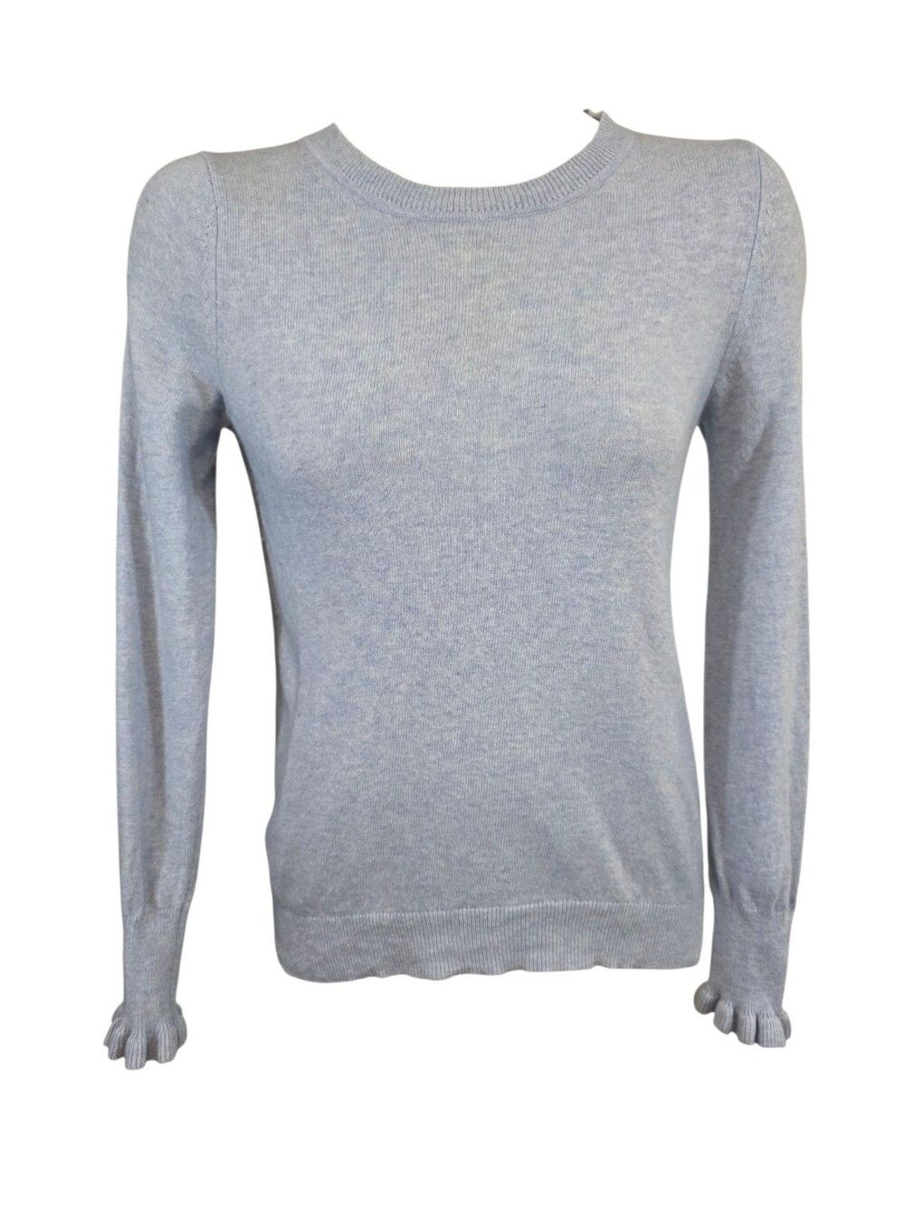 Banana Republic Sweater Womans Extra Small Blue Flipucci Italian Yarn Cashmere